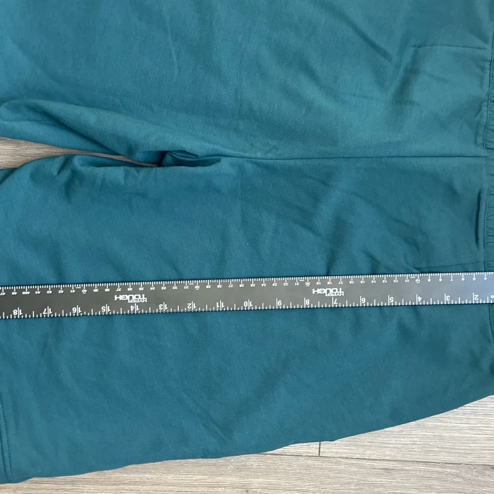 Pure Jill Affinity Pull On Shorts Teal Elastic Waist - Picture 7 of 10